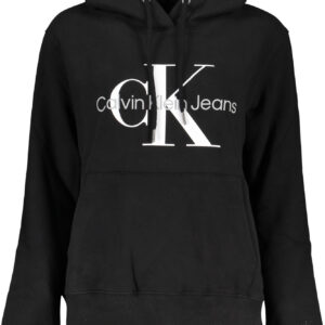 CALVIN KLEIN WOMEN'S ZIPLESS SWEATSHIRT BLACK