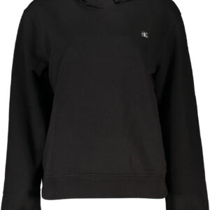 CALVIN KLEIN WOMEN'S ZIPLESS SWEATSHIRT BLACK