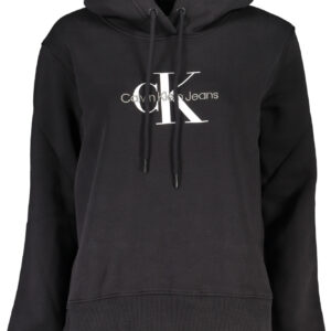 CALVIN KLEIN WOMEN'S ZIPLESS SWEATSHIRT BLACK