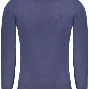 CAVALLI CLASS MEN'S BLUE SWEATER