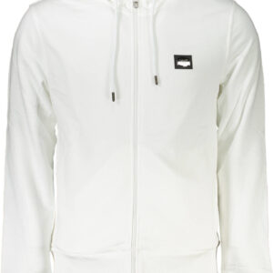 CAVALLI CLASS MEN'S WHITE SWEATSHIRT