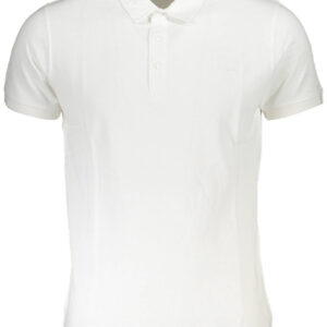 CAVALLI CLASS POLO SHORT SLEEVE MAN WHITE