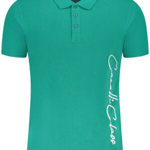 CAVALLI CLASS POLO SHORT SLEEVES MEN GREEN