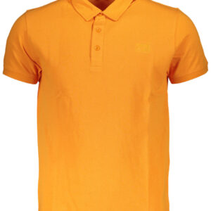 CAVALLI CLASS POLO SHORT SLEEVES MEN ORANGE