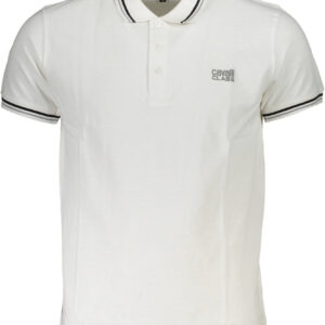 CAVALLI CLASS POLO SHORT SLEEVES MEN WHITE