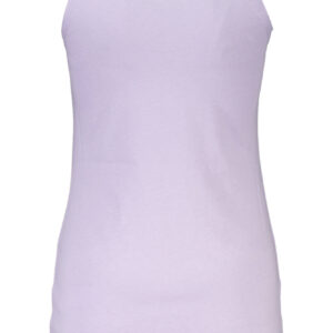 CAVALLI CLASS PURPLE WOMEN'S TANK TOP