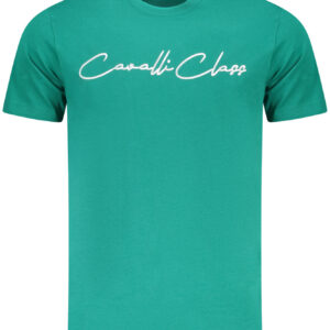 CAVALLI CLASS SHORT SLEEVE T-SHIRT MEN GREEN
