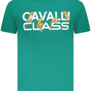 CAVALLI CLASS SHORT SLEEVE T-SHIRT MEN GREEN