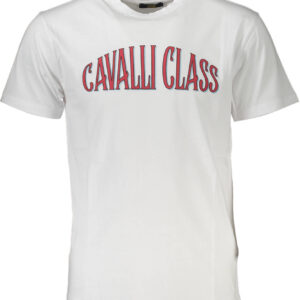 CAVALLI CLASS SHORT SLEEVE T-SHIRT MEN WHITE