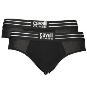 CAVALLI CLASS SLIP MEN BLACK