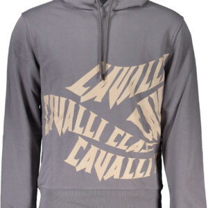 CAVALLI CLASS SWEATSHIRT WITHOUT ZIP FOR MAN GRAY