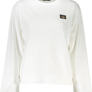 CAVALLI CLASS SWEATSHIRT WITHOUT ZIP WOMAN WHITE