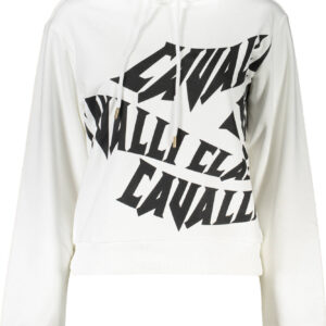 CAVALLI CLASS SWEATSHIRT WITHOUT ZIP WOMAN WHITE