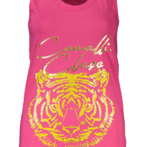 CAVALLI CLASS WOMEN'S PINK TANK TOP