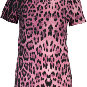 CAVALLI CLASS WOMEN'S SHORT SLEEVE T-SHIRT PINK