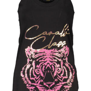CAVALLI CLASS WOMEN'S TANK TOP BLACK
