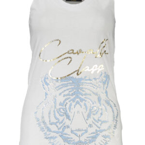 CAVALLI CLASS WOMEN'S TANK TOP WHITE