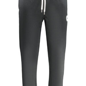 CONVERSE MEN'S BLACK LONG TRACKSUIT PANTS