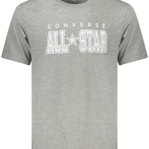 CONVERSE MEN'S SHORT-SLEEVE T-SHIRT GREY