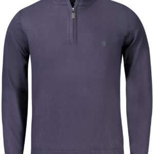 COVERI MOVING BLUE MEN'S SWEATER