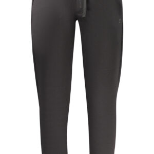 COVERI MOVING MEN'S BLACK LONG TRACKSUIT PANTS