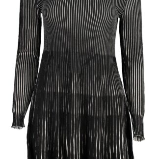DESIGUAL BLACK WOMEN'S SHORT DRESS