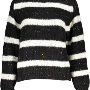 DESIGUAL BLACK WOMEN'S SWEATER