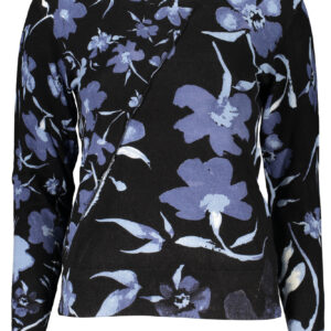 DESIGUAL BLACK WOMEN'S SWEATER