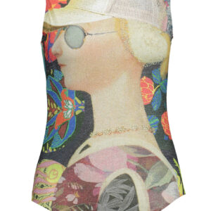 DESIGUAL BODY A TANK TOP WOMAN GREEN