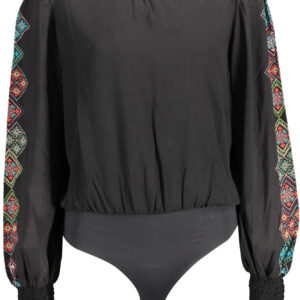 DESIGUAL BODY LONG SLEEVES WOMAN BLACK