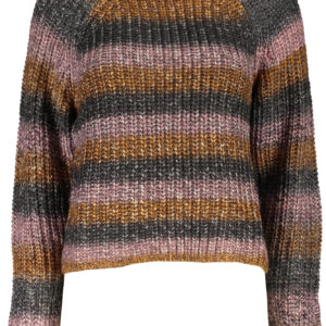 DESIGUAL GRAY WOMEN'S SWEATER