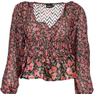 DESIGUAL PINK WOMEN'S SWEATER