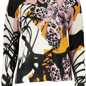 DESIGUAL PINK WOMEN'S SWEATER