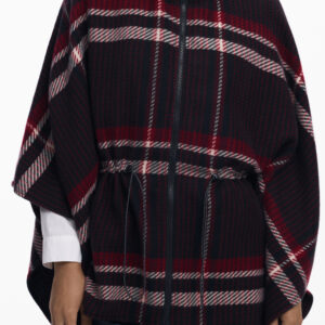 DESIGUAL PONCHO WOMEN'S BLACK