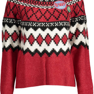 DESIGUAL SWEATER WOMAN RED