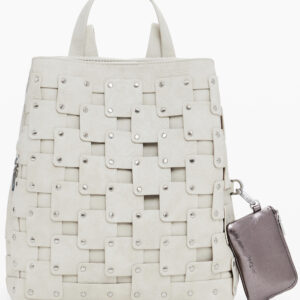 DESIGUAL WOMEN'S BEIGE BACKPACK