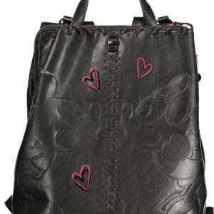 DESIGUAL WOMEN'S BLACK BACKPACK