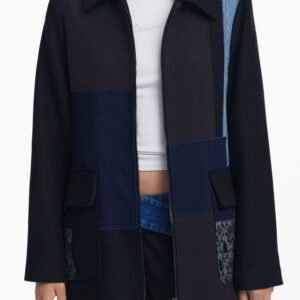 DESIGUAL WOMEN'S BLACK JACKET