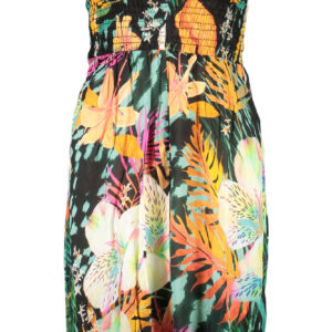 DESIGUAL WOMEN'S BLACK OVERALLS