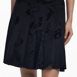 DESIGUAL WOMEN'S BLACK SHORT SKIRT