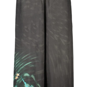 DESIGUAL WOMEN'S BLACK TROUSERS