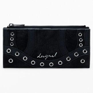 DESIGUAL WOMEN'S BLACK WALLET