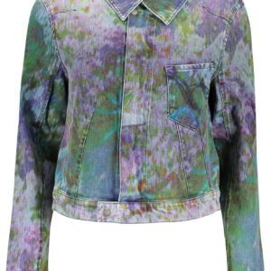 DESIGUAL WOMEN'S BLUE DENIM JACKET