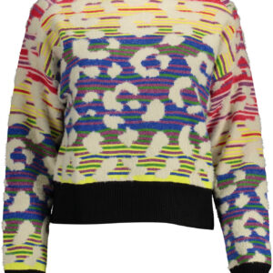 DESIGUAL WOMEN'S BLUE SWEATER