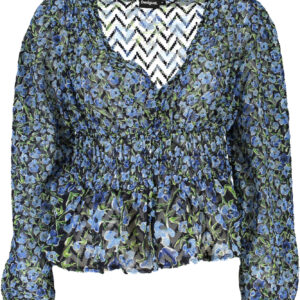 DESIGUAL WOMEN'S BLUE SWEATER