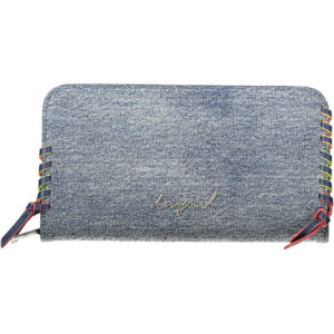 DESIGUAL WOMEN'S BLUE WALLET
