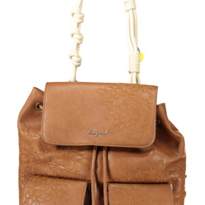 DESIGUAL WOMEN'S BROWN BACKPACK