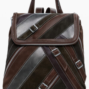 DESIGUAL WOMEN'S BROWN BACKPACK