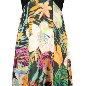 DESIGUAL WOMEN'S LONG BLACK DRESS