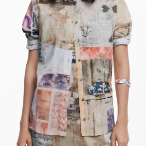 DESIGUAL WOMEN'S LONG-SLEEVED SHIRT